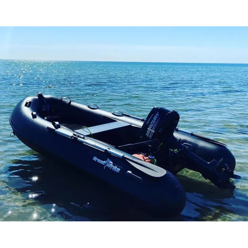 Ribbåt ALU300 Aluminium Enkelskrov & dubbelskrov med förvaring - Greatwhite