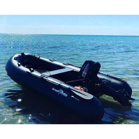 Ribbåt ALU300 Aluminium Enkelskrov & dubbelskrov med förvaring - Greatwhite