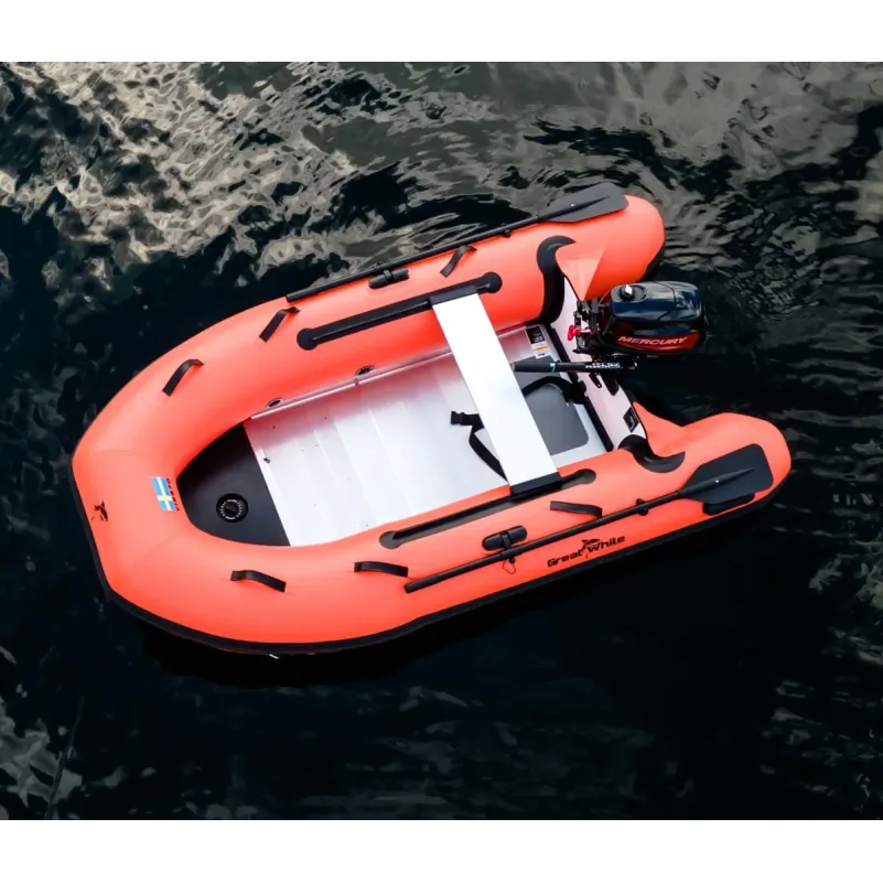 Gummibåt IF270  - uppblåsbar V-köl,  aluminium- eller Airmatdurk