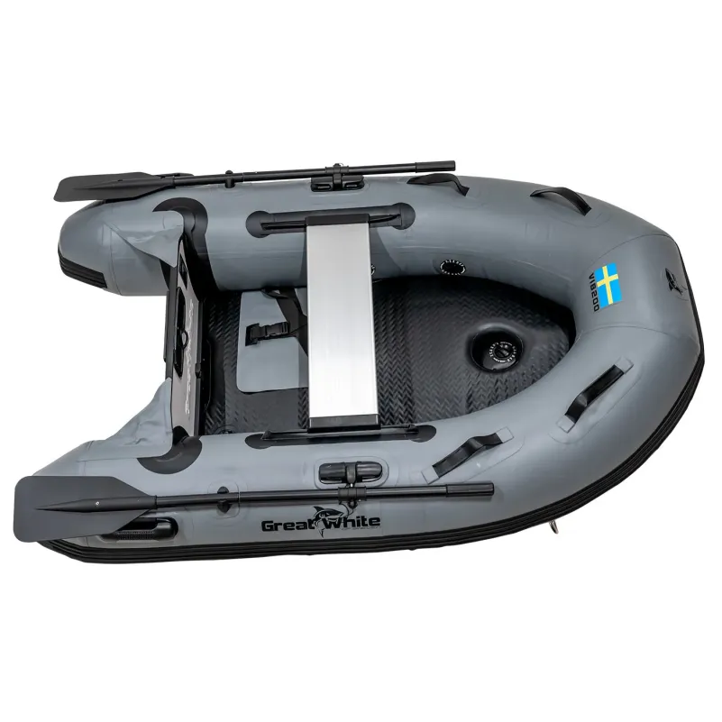 Gummibåt VIB200 uppblåsbar V-köl med aluminium eller airmat durk