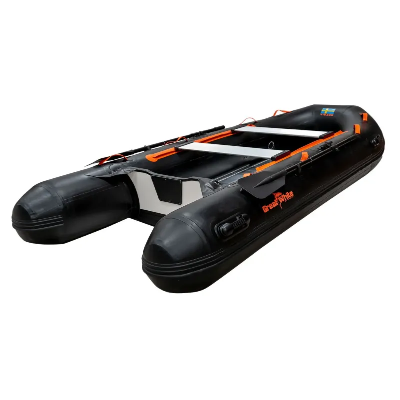 Gummibåt IF330  - Uppblåsbar V-köl,  aluminium- eller Airmatdurk
