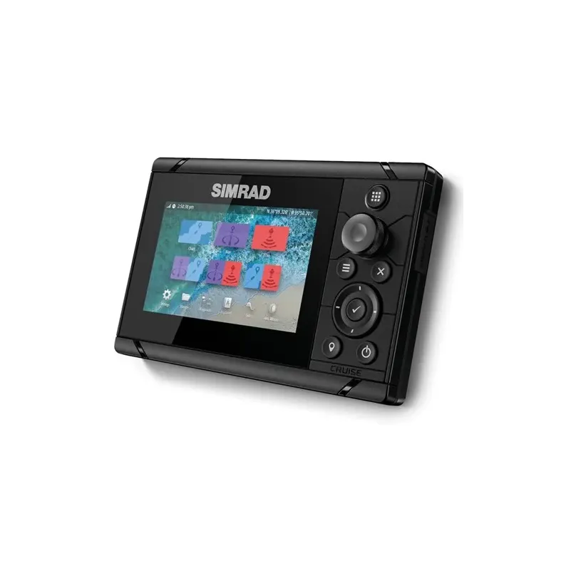 Simrad Plotter Cruise 5 inkl. bassjökort & 83/200-ekolodsgivare