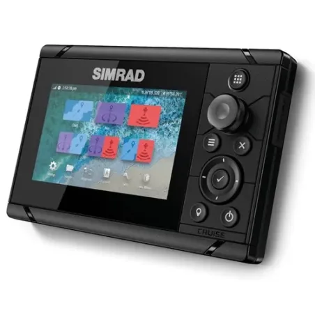 Simrad Plotter Cruise 5 inkl. bassjökort & 83/200-ekolodsgivare