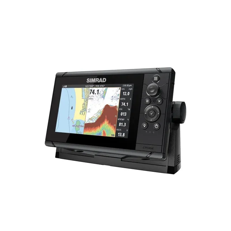 Simrad Plotter Cruise 7 inkl. bassjökort & 83/200-ekolodsgivare