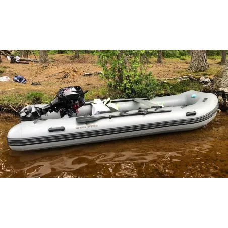 Gummibåt VIB400 uppblåsbar V-köl med aluminiumdurk