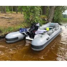 Gummibåt VIB400 Uppblåsbar V-köl med Aluminiumdurk 2