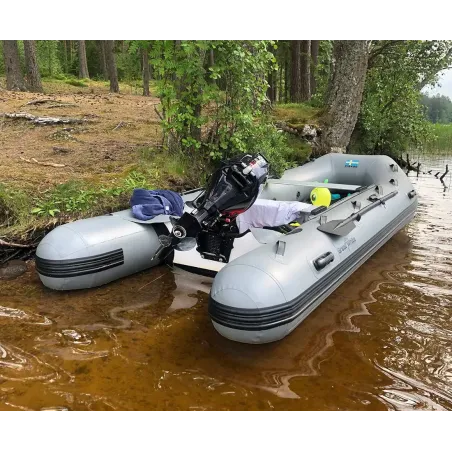Gummibåt VIB400 uppblåsbar V-köl med aluminiumdurk