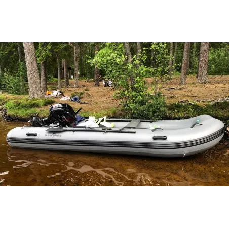 Gummibåt VIB400 uppblåsbar V-köl med aluminiumdurk