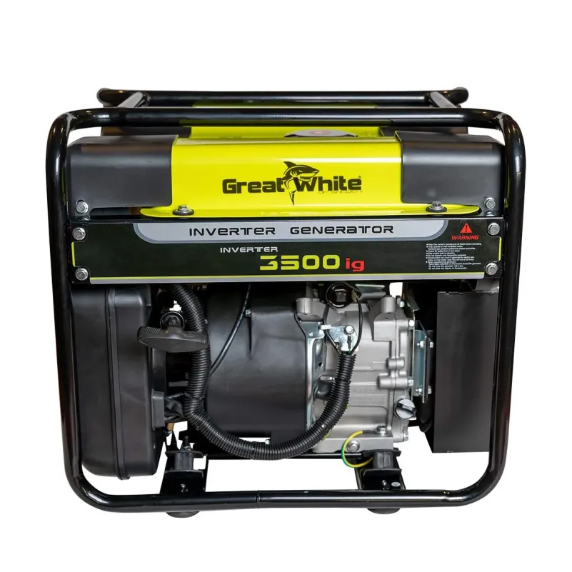 Bärbart Elverk 3500W, ren sinusvåg, 34Kg, 8h driftstid