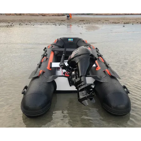 Greatwhite VIB330 Gummibåt med uppblåsbar V-köl och mercury 20HK