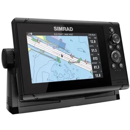 Simrad Plotter Cruise 9 inkl. bassjökort & 83/200-ekolodsgivare