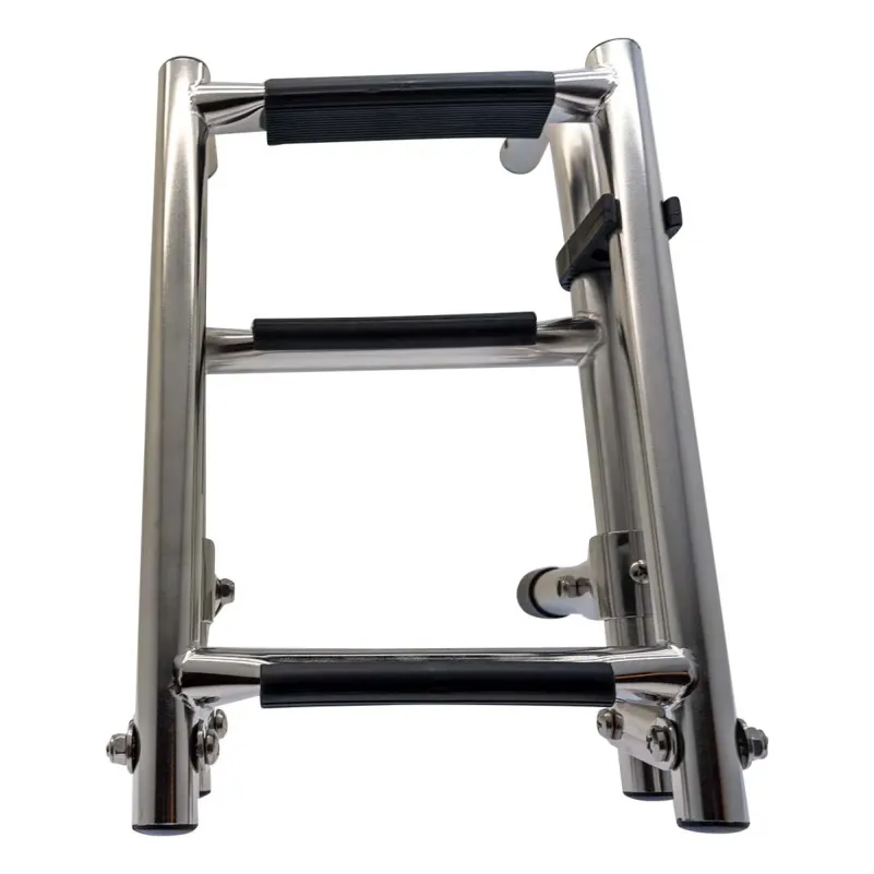 Rostfri fällbar badstege 3-steg, SS316