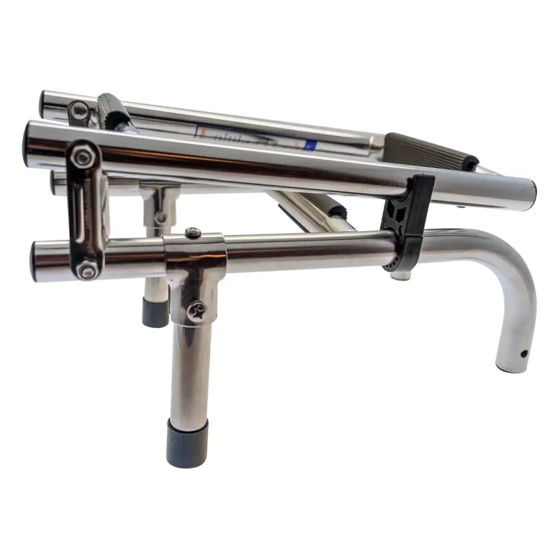 Rostfri fällbar badstege 3-steg, SS316