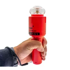 sos batteridriven nödlampa inkl. signalflagga