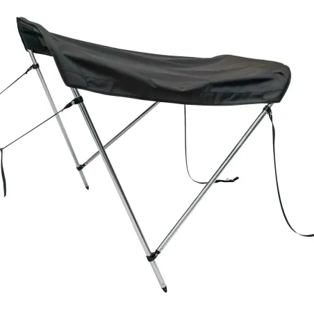 Bimini / Soltak 2 bågar inkl. PVC pads, båtar upp till 5 meter