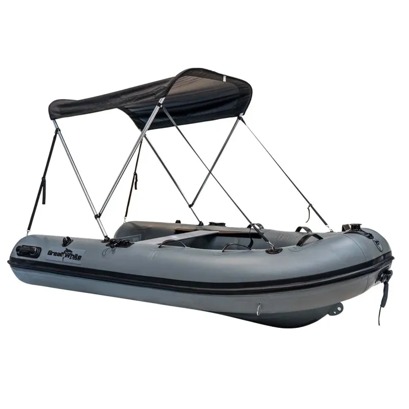 Bimini / Soltak 2 bågar inkl. PVC pads, båtar upp till 5 meter