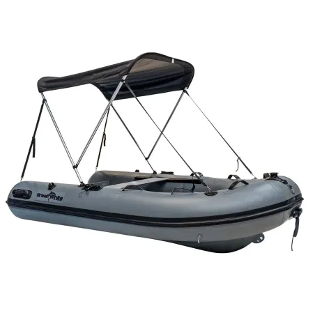 Bimini / Soltak 2 bågar inkl. PVC pads, båtar upp till 5 meter