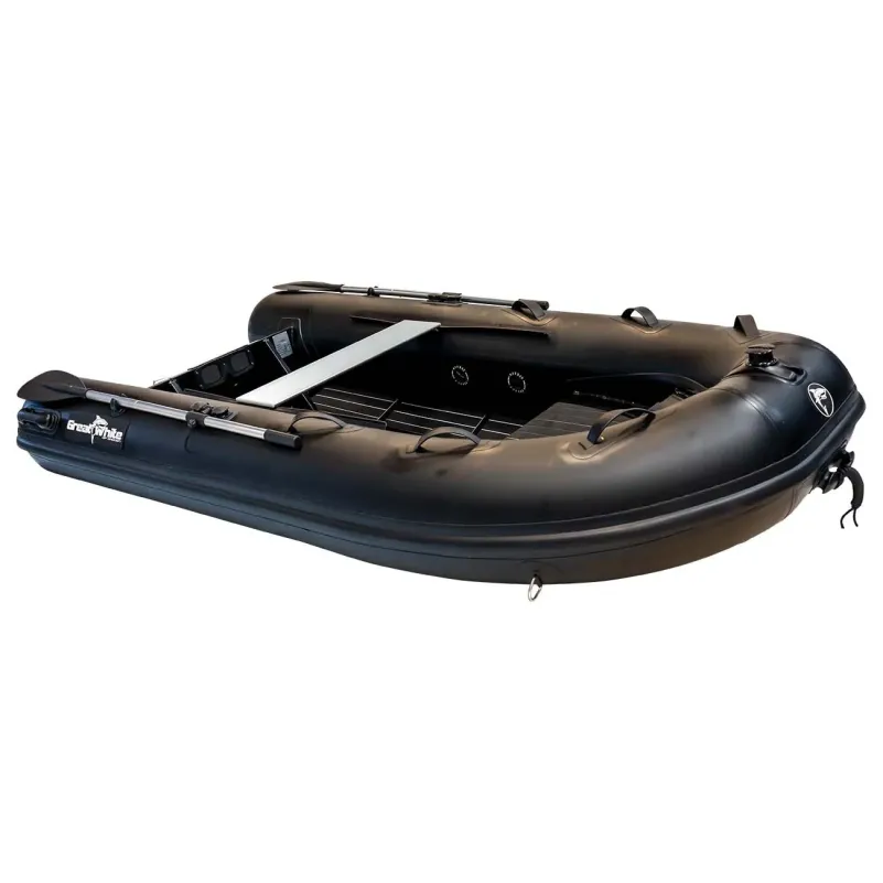 Ribbåt ALU300 Aluminium Enkelskrov & dubbelskrov med förvaring - Greatwhite