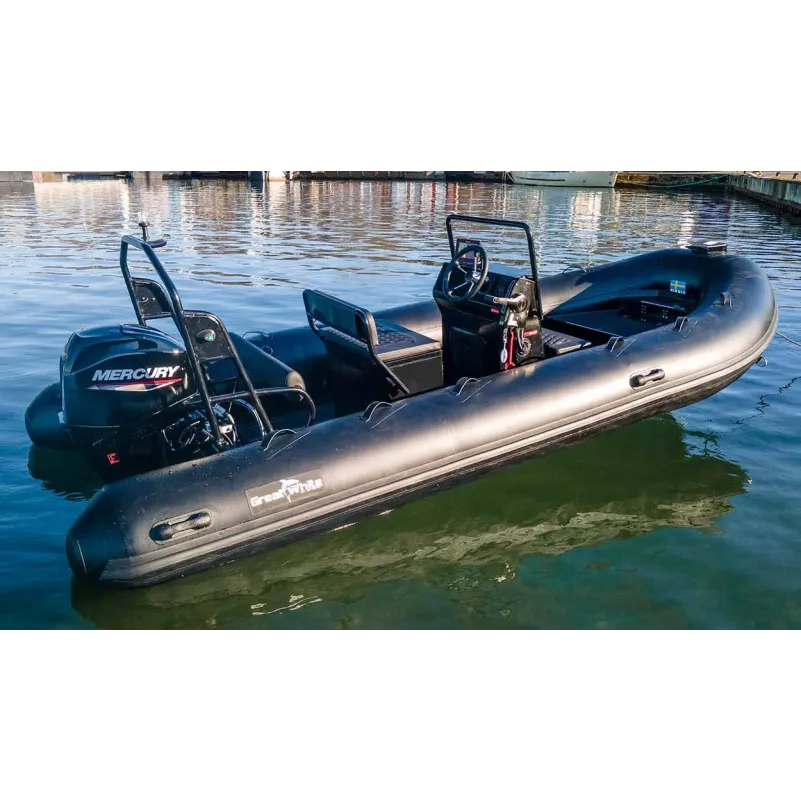 Båtpaket Greatwhite RIB510 Aluminium inkl soffa, rattkonsol & motor
