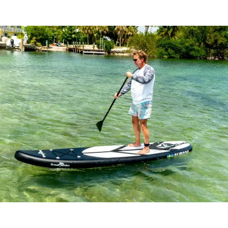 Greatwhite Paddleboard SUP330 BLACK 15cm tjock, 18PSI
