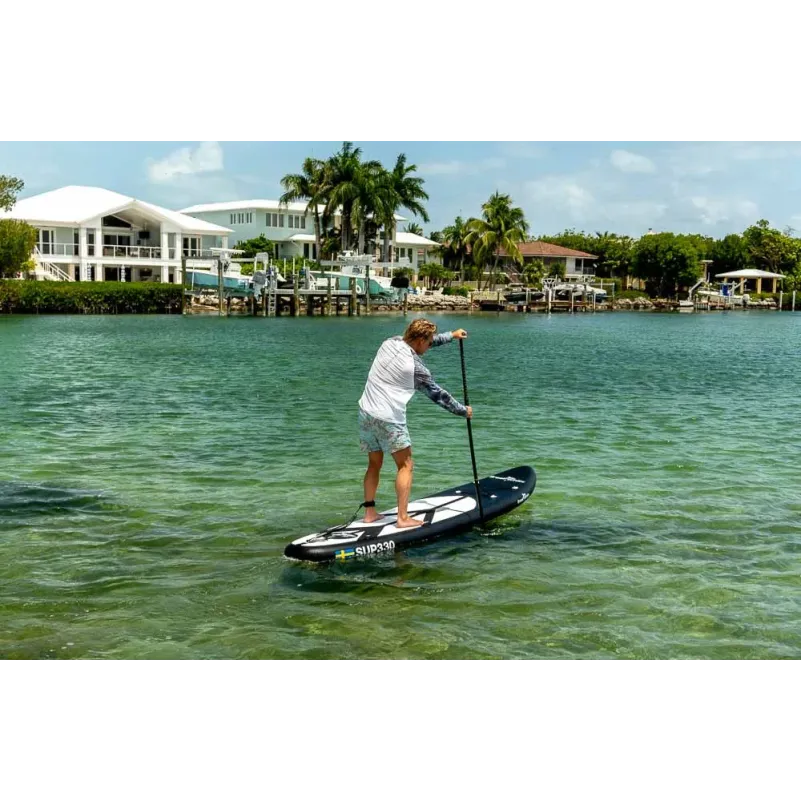 Greatwhite Paddleboard SUP330 BLACK 15cm tjock, 18PSI
