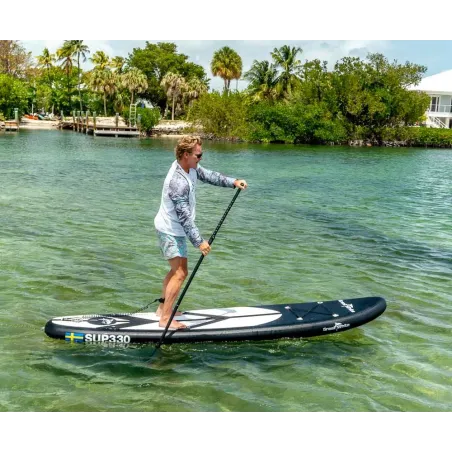 Greatwhite Paddleboard SUP330 BLACK 15cm tjock, 18PSI