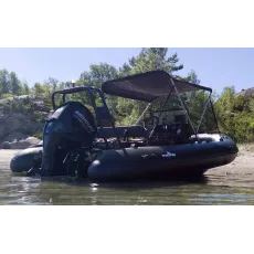 Bimini / Soltak 2 bågar inkl. PVC pads, båtar upp till 5 meter 2