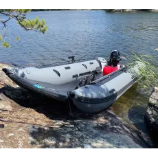 Gummibåt CAT390 uppblåsbar katamaran med öppen för - Greatwhite 2