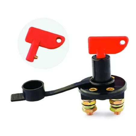 Batteriswitch 1000A, 12/24V DC med nyckel och ON/OFF