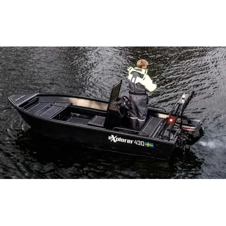 Båtpaket Greatwhite Aluminiumbåt eXplorer 430 inkl Rattkonsol & motor Båtpaket Greatwhite Aluminiumbåt eXplorer 430 inkl Rattkonsol & motor