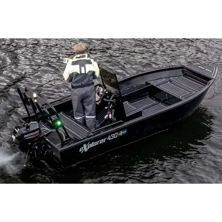 Båtpaket Greatwhite Aluminiumbåt eXplorer 430 inkl Rattkonsol & motor Båtpaket Greatwhite Aluminiumbåt eXplorer 430 inkl Rattkonsol & motor