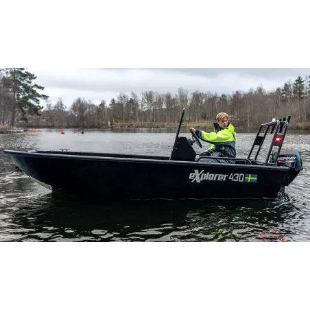 Båtpaket Greatwhite Aluminiumbåt eXplorer 430 inkl Rattkonsol & motor Båtpaket Greatwhite Aluminiumbåt eXplorer 430 inkl Rattkonsol & motor