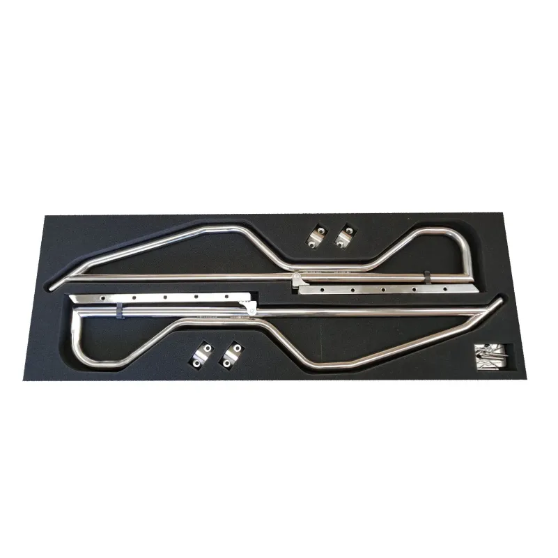 Rostfri Båtlyft för badbrygga 1-par (max 100kg)