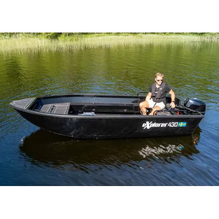 Greatwhite Aluminiumbåt eXplorer 430 Rorkult