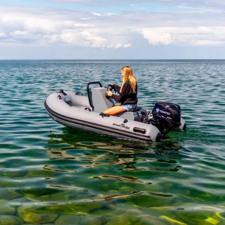 Båtpaket Greatwhite RIB270 Aluminium Sport med 1-sits jockeysäte inkl motor