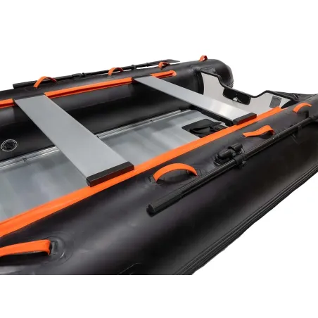 Gummibåt VIB400 uppblåsbar V-köl med aluminiumdurk