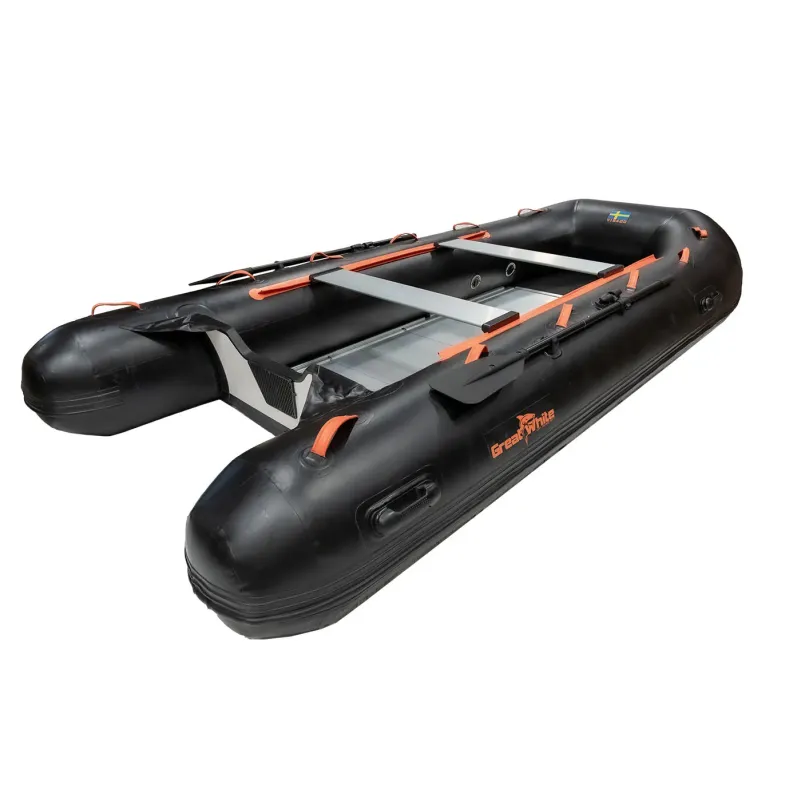 Gummibåt VIB400 uppblåsbar V-köl med aluminiumdurk