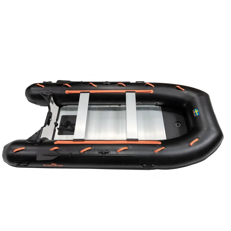 Gummibåt VIB400 uppblåsbar V-köl med aluminiumdurk