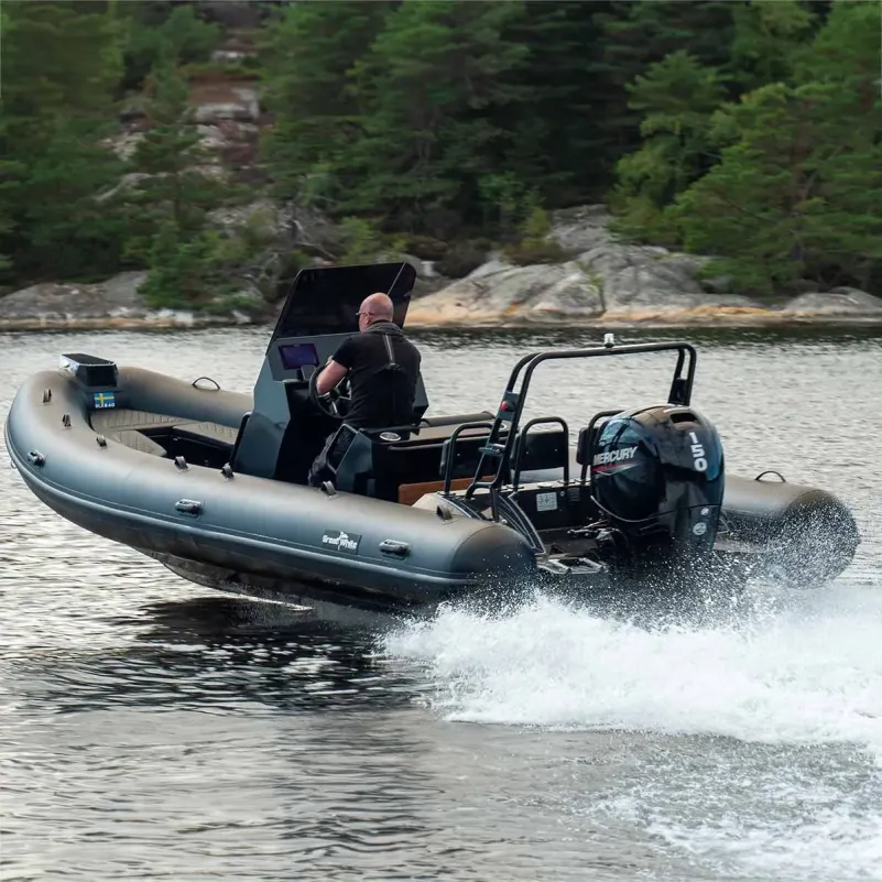 Båtpaket Greatwhite DLX640 Aluminium RIB inkl Mercury