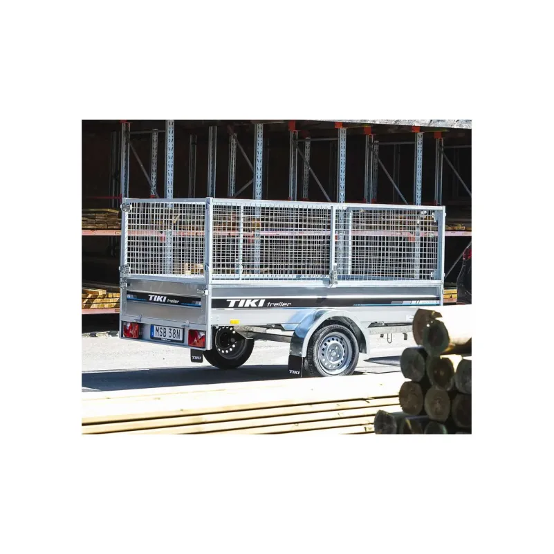 Tiki Släpvagn 265-R, 750 kg, 80 km/h, obromsad