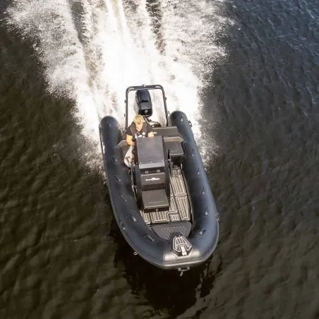 DLX420 aluminiumrib med mercury 40hk