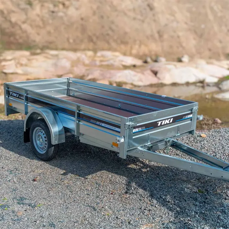 Tiki Släpvagn 250-R, 750 kg, 80 km/h, obromsad