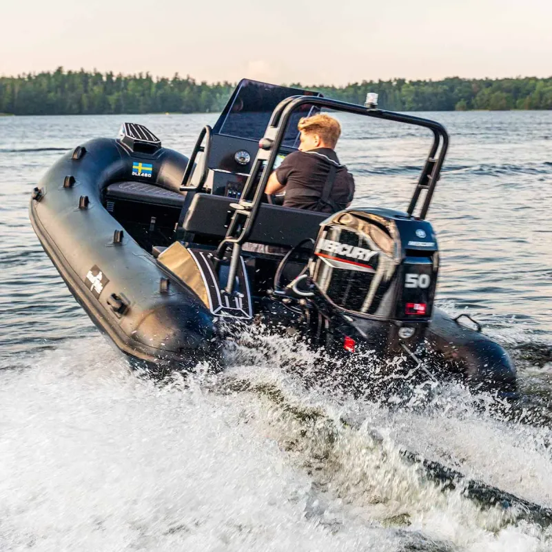 Båtpaket Greatwhite DLX460 Aluminium RIB inkl Mercury