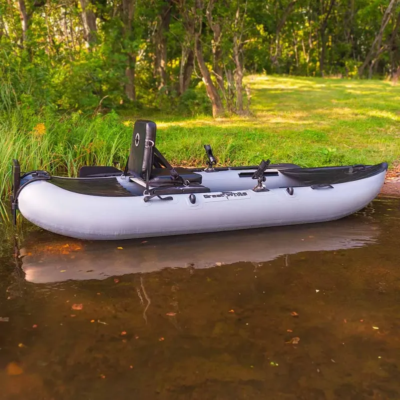 Uppblåsbar Fiskekajak 330 med spöhållare och motorfäste