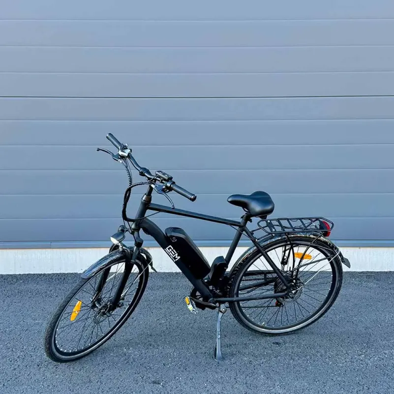 GEMproducts Elcykel Herr 27.5", Aluminumram, 36V Litiumbatteri löstagbart, Borstlös motor