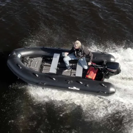 Ribbåt ALU360 Aluminium Dubbelskrov med förvaring - Greatwhite