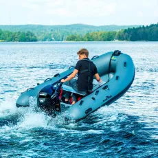 Aluminiumrib 300 med mercury 15hk är en grym kombo. 2