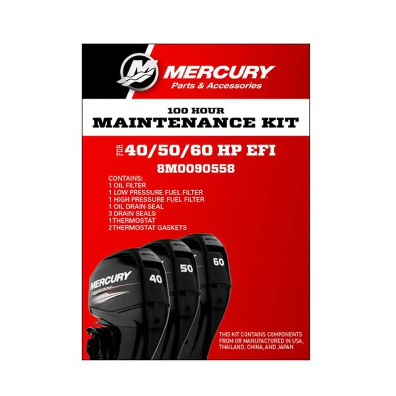 Mercury Servicekit för F40-60 EFI 4cyl 1år/100h