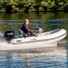 Båtpaket Greatwhite Comfort Aluminium RIB, konfigurera från  3m till 3,8 meter inkl Mercury