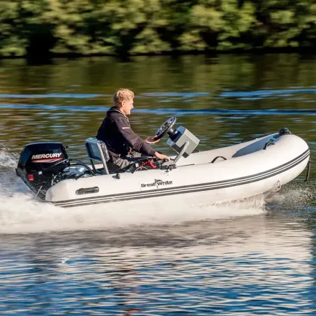 Båtpaket Greatwhite Comfort Aluminium RIB, konfigurera från  3m till 3,8 meter inkl Mercury Båtpaket Greatwhite Comfort Aluminium RIB, konfigurera från  3m till 3,8 meter inkl Mercury